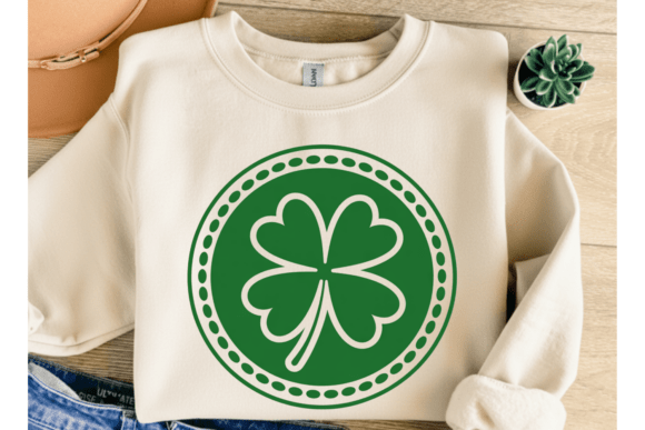 Download Shamrock Coin PNG, Dotted Clover Coin - Shamrock coin Collection