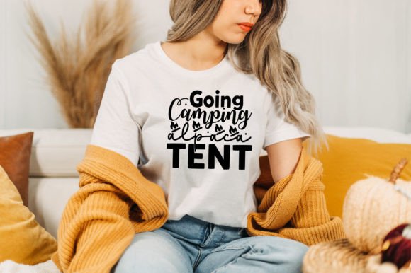 Download Going Camping Alpaca Tent -Camping SVG - Tent Collection