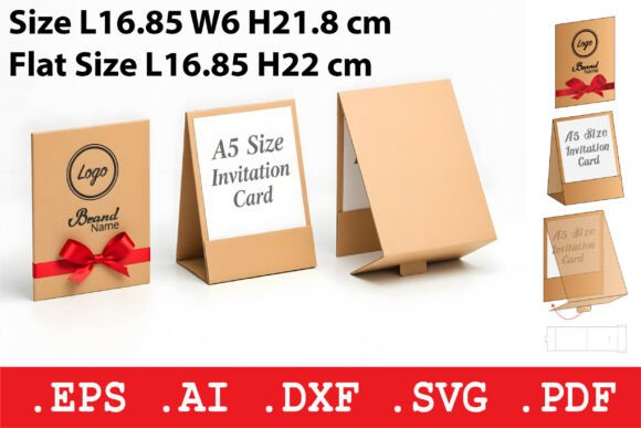 Download Foldable A5 Invitation Tent Card - Tent Collection