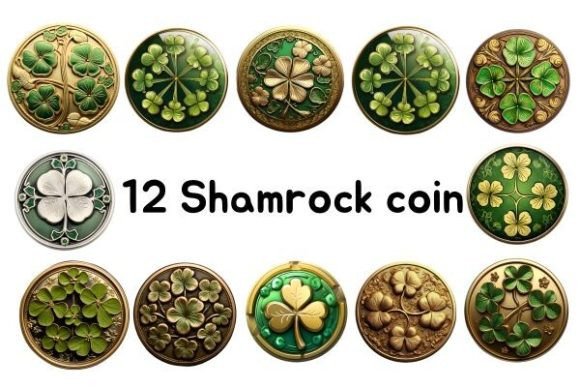 Download Shamrock Coin Clipart - Shamrock coin Collection
