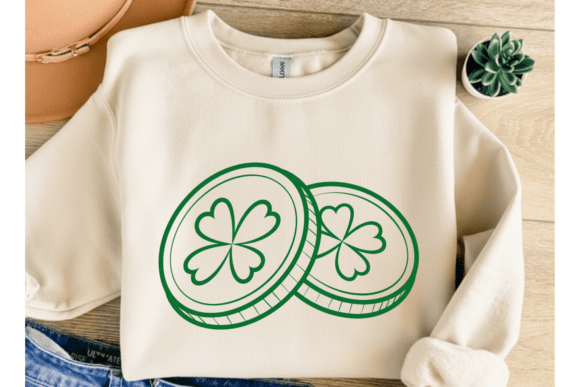 Download Shamrock Coin PNG, St Patrick’s Day - Shamrock coin Collection